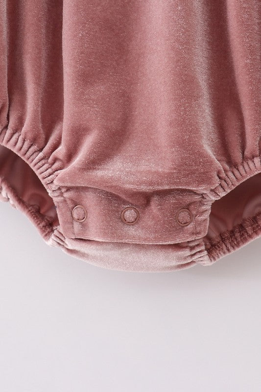 Velvet Bubble Romper