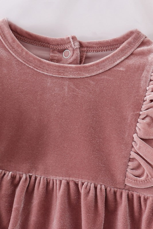 Velvet Bubble Romper