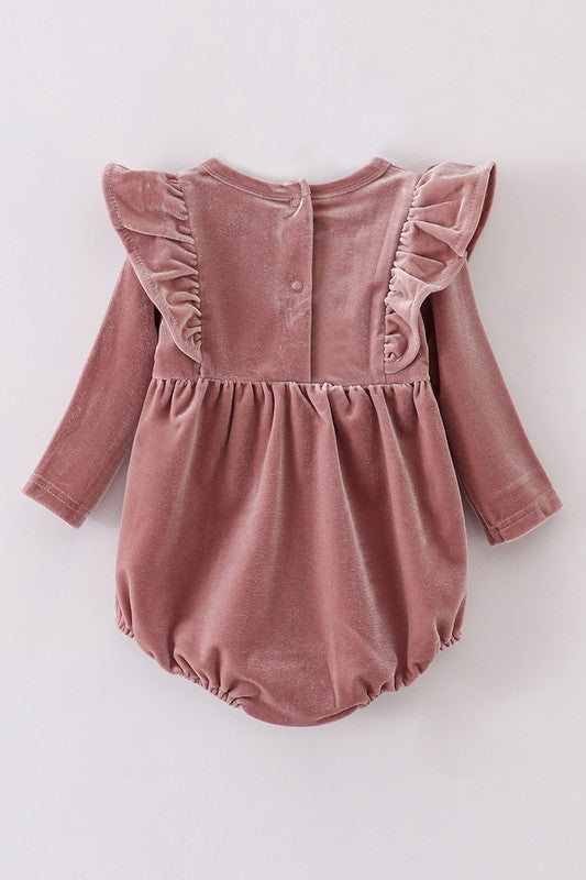 Velvet Bubble Romper