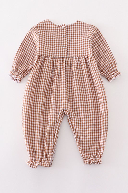 Gingham Romper