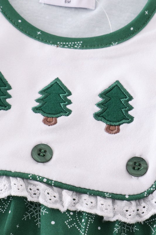 Christmas Tree Bubble Romper