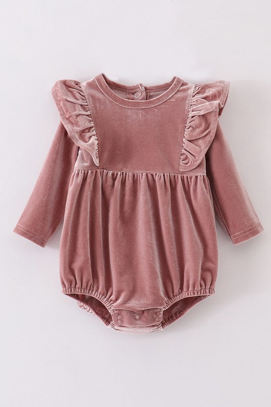 Velvet Bubble Romper